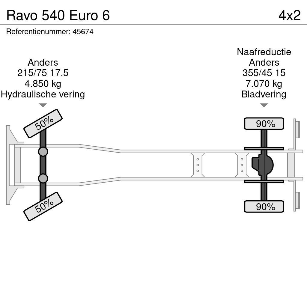 Ravo 540 Euro 6 Polovni kamioni za čišćenje
