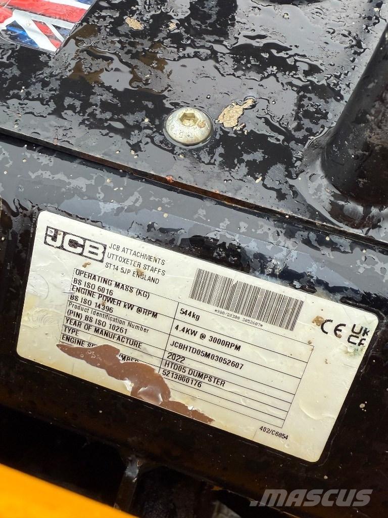 JCB HT D5 Damperi na gusenice