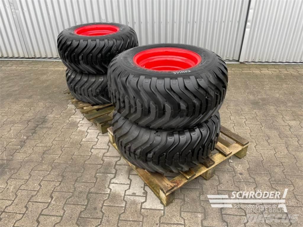  2X 380/55-17 Gume, točkovi i felne