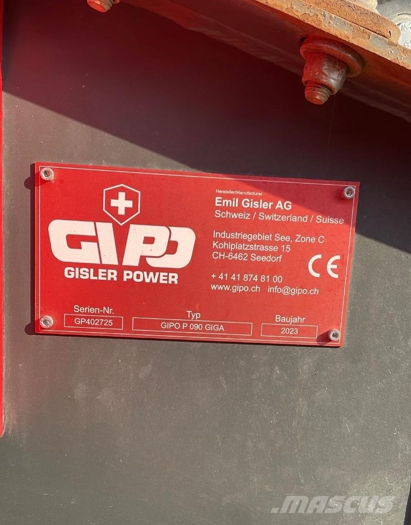GIPO P090 GIGA Mobilne drobilice