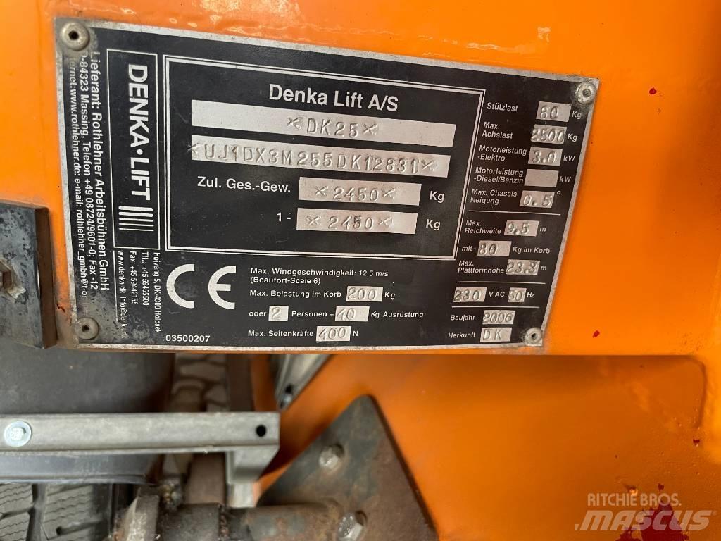 Denka-Lift DK 25 Vučne prikolice se podiznom košarom