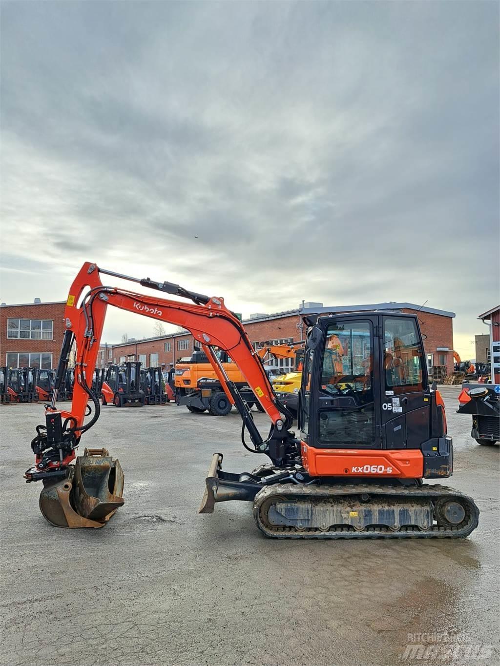 Kubota KX060-5 Mini bageri < 7t