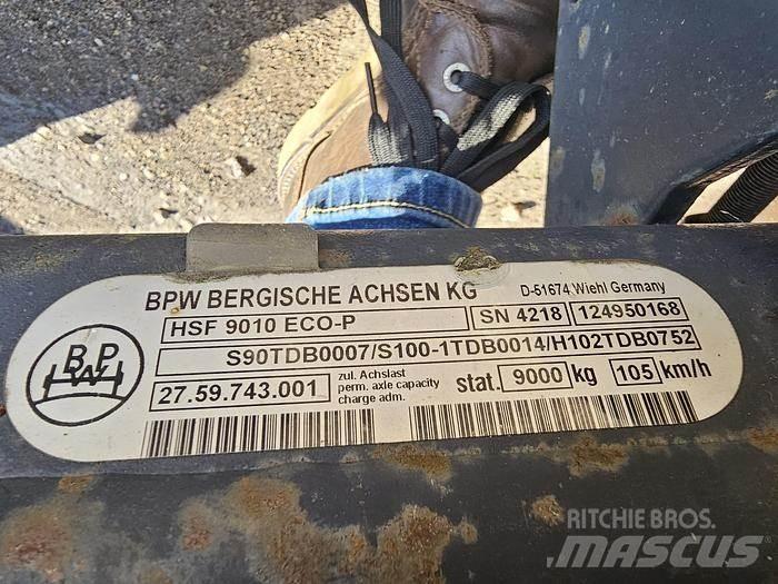 BPW HSF 9010 ECO P Osovine