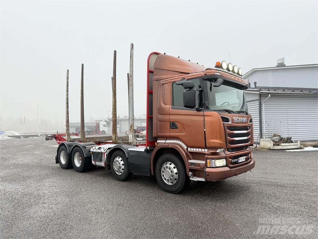 Scania R 730 8X4 Kamioni za drva Šticari