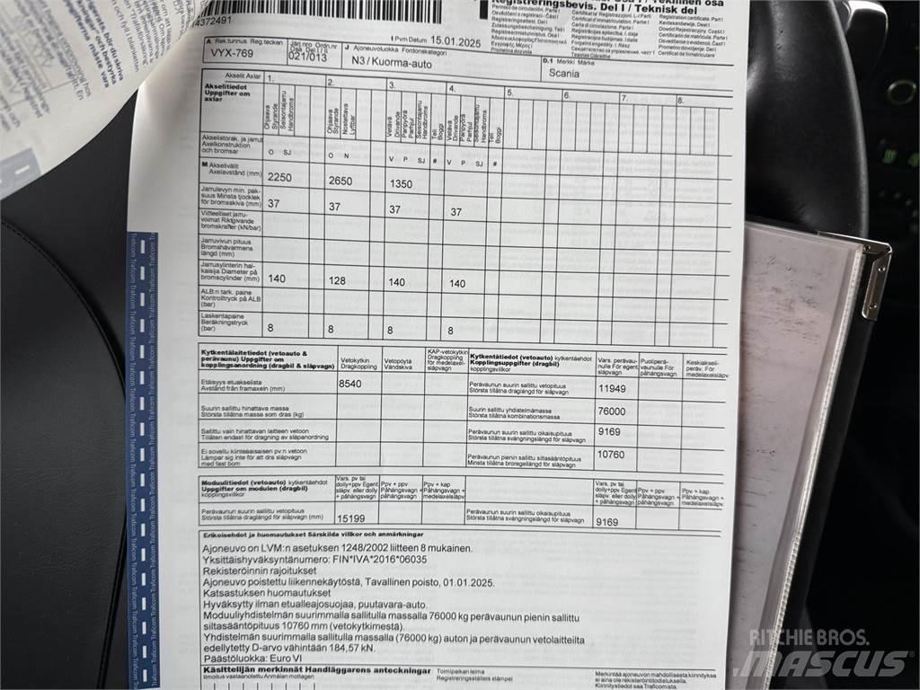 Scania R 730 8X4 Kamioni za drva Šticari