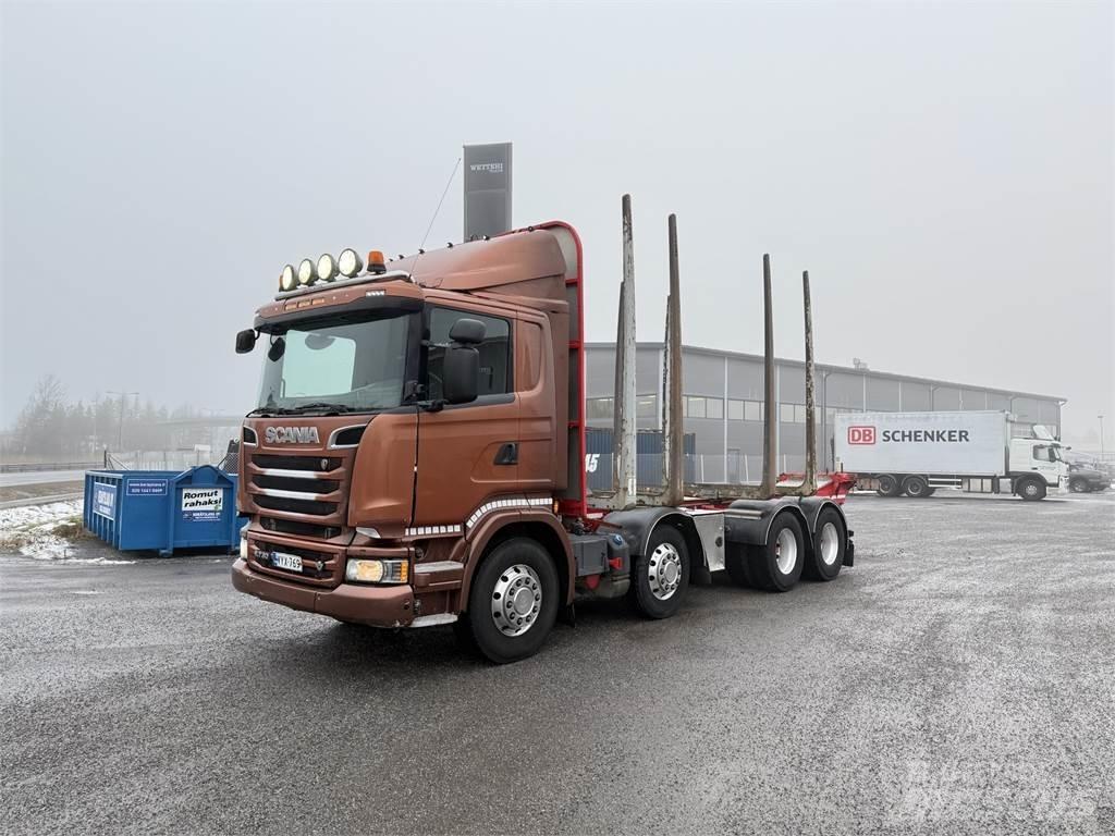 Scania R 730 8X4 Kamioni za drva Šticari