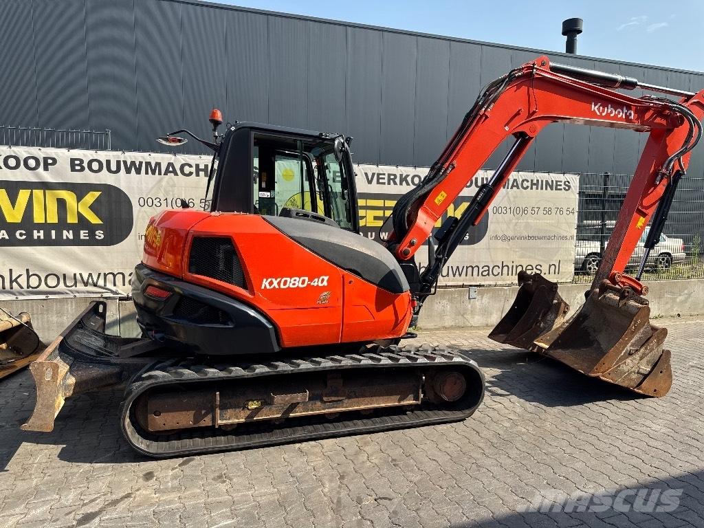 Kubota KX 80-4 Midi bageri 7t – 12t
