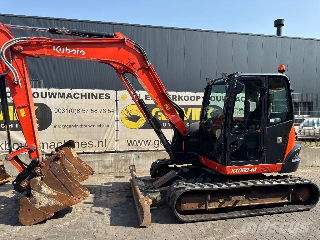 Kubota KX 80-4 Midi bageri 7t – 12t