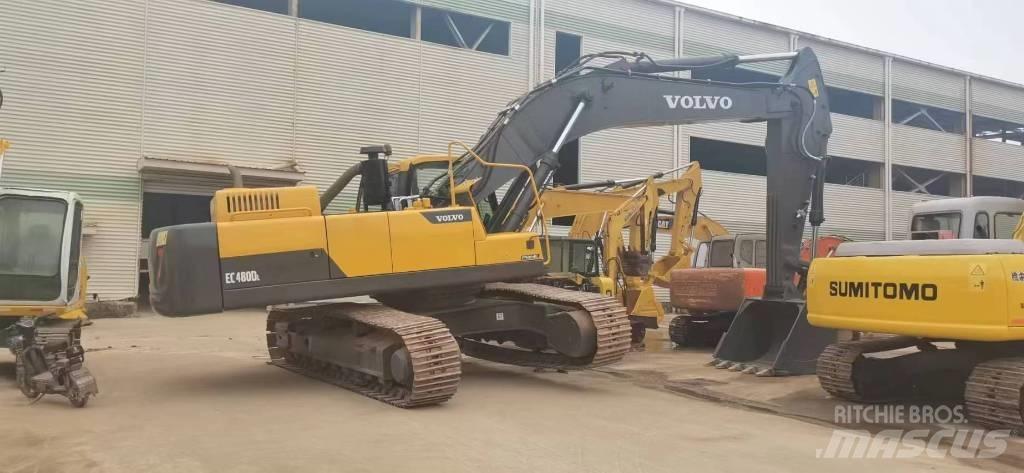 Volvo EC 480 D L Bageri guseničari