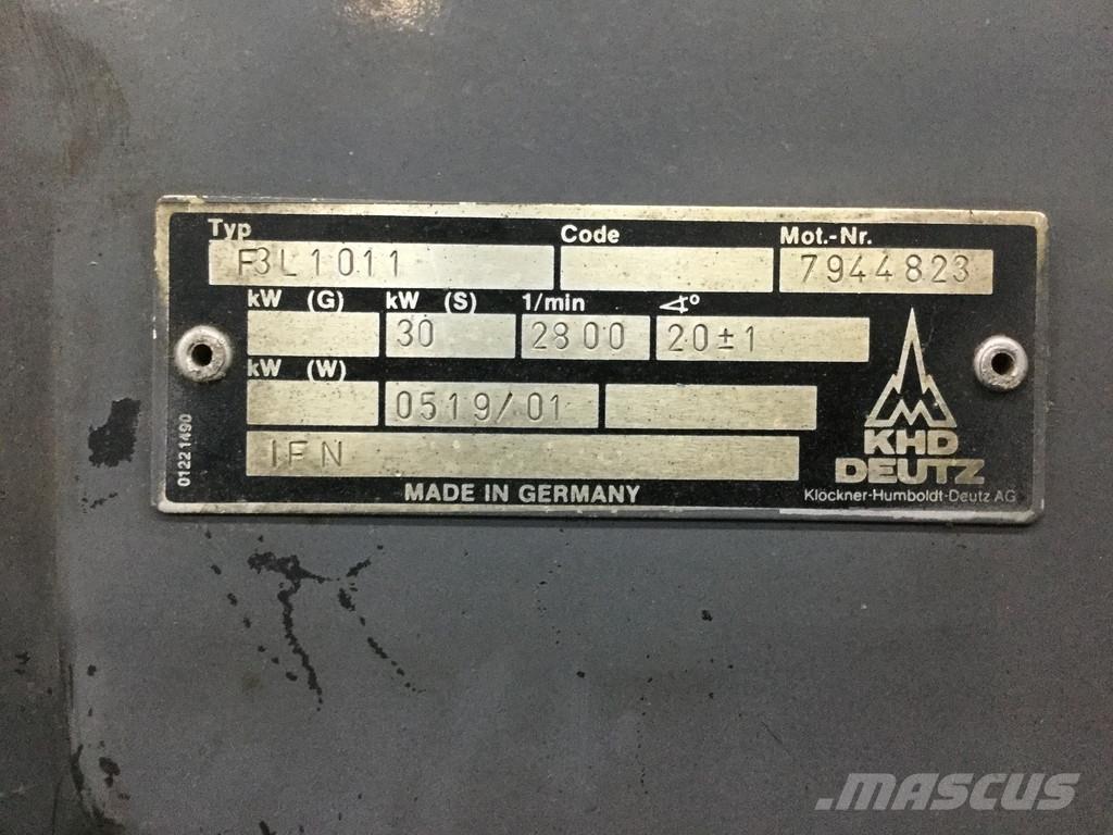 Deutz F3L1011 USED Motori za građevinarstvo