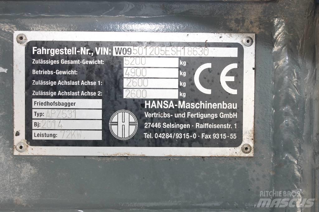 Hansa APZ 531 Bageri točkaši