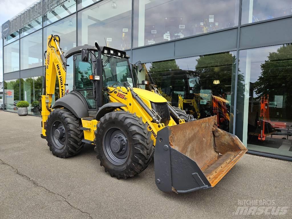 New Holland B 115 C Rovokopači