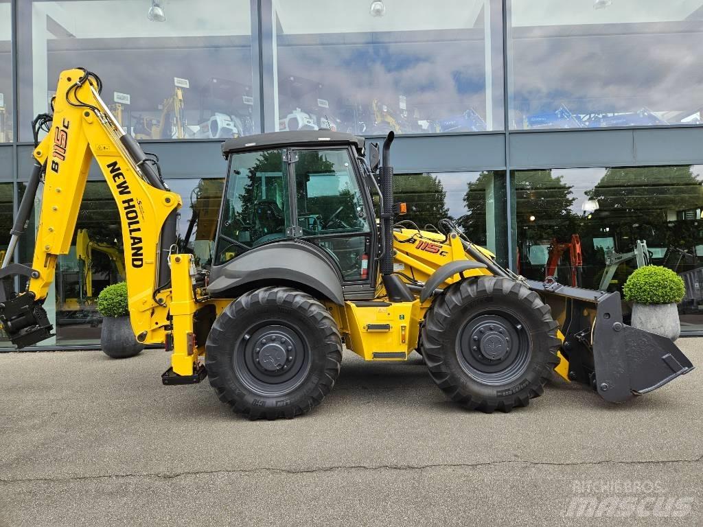 New Holland B 115 C Rovokopači