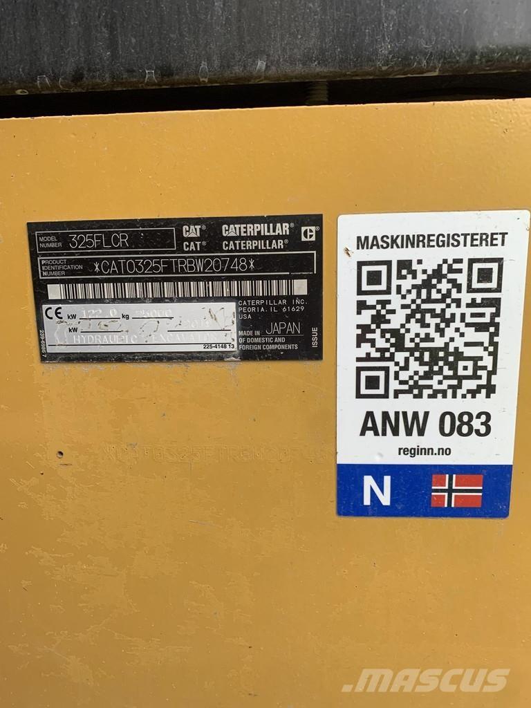 CAT 325F Polovni specijalni bageri