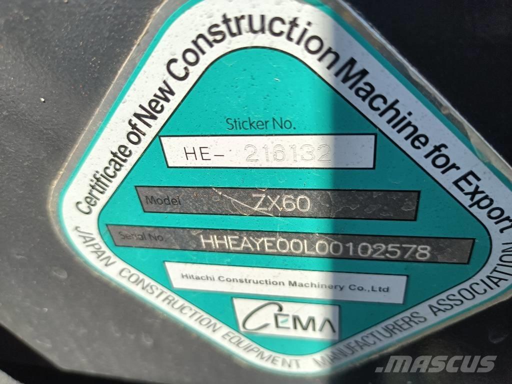 Hitachi 60 Bageri guseničari