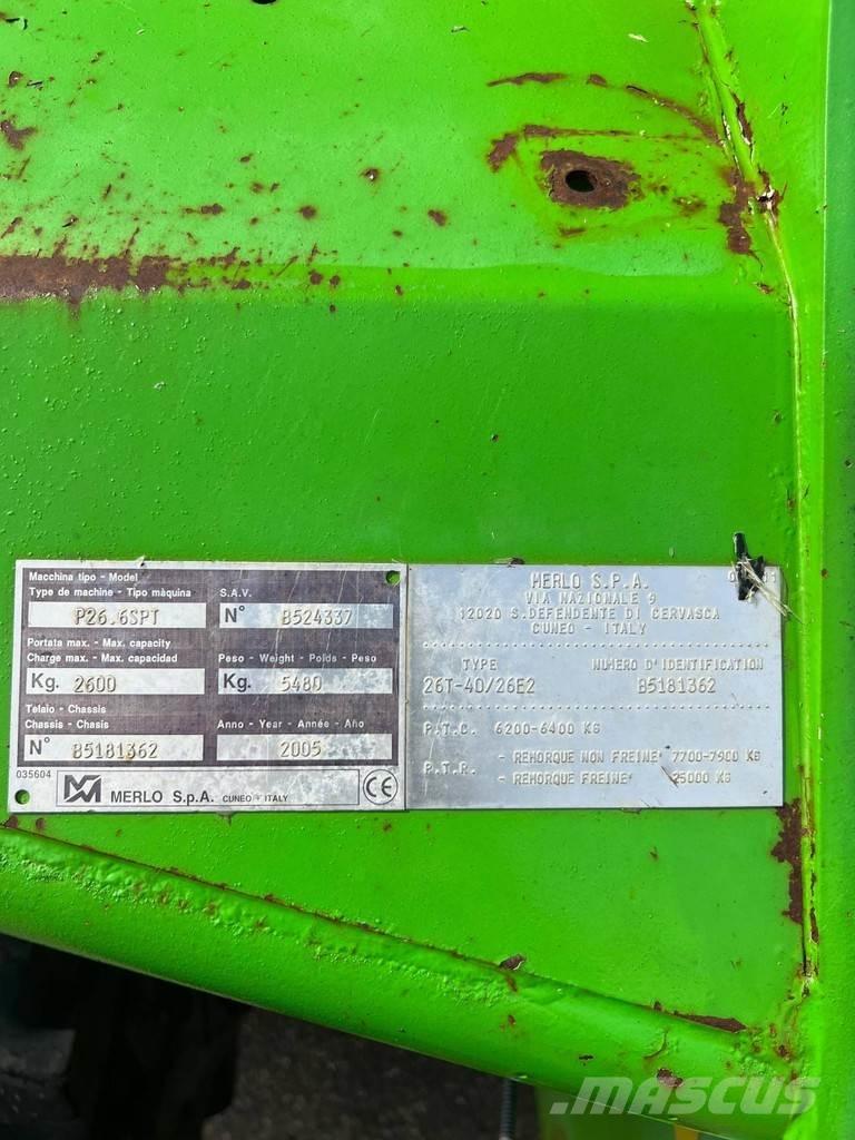 Merlo P26.6 SPT Teleskopski viljuškari