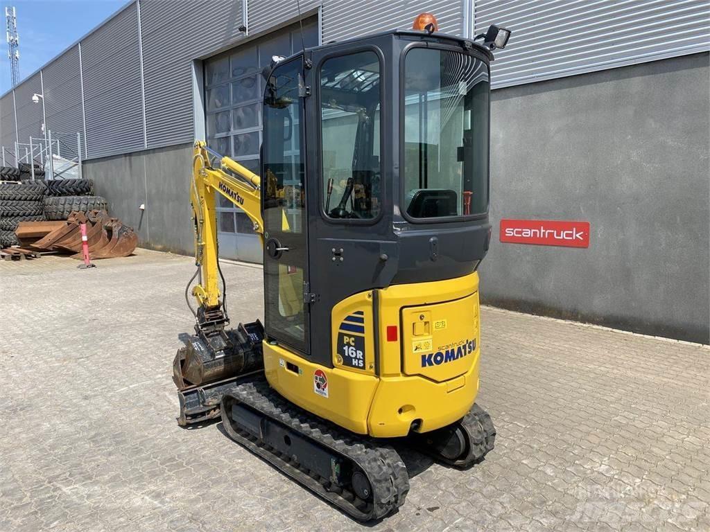 Komatsu PC16R-3 Bageri točkaši