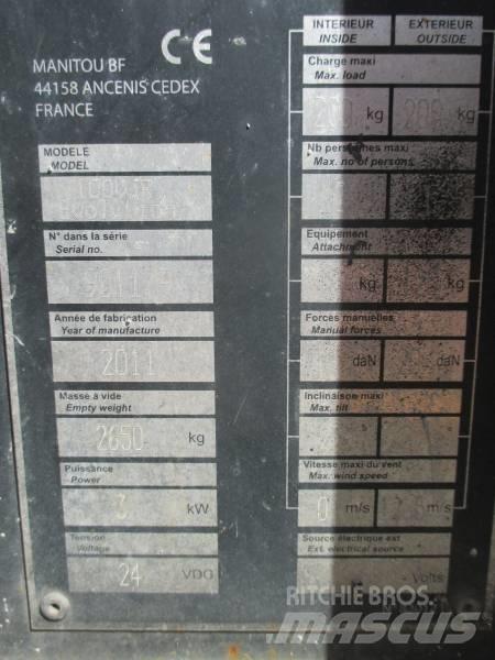 Manitou 100 VJR Jarbolne penjajuće platforme