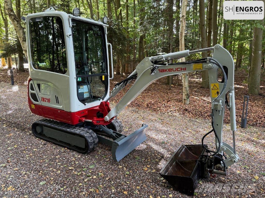 Takeuchi TB 216 Mini bageri < 7t