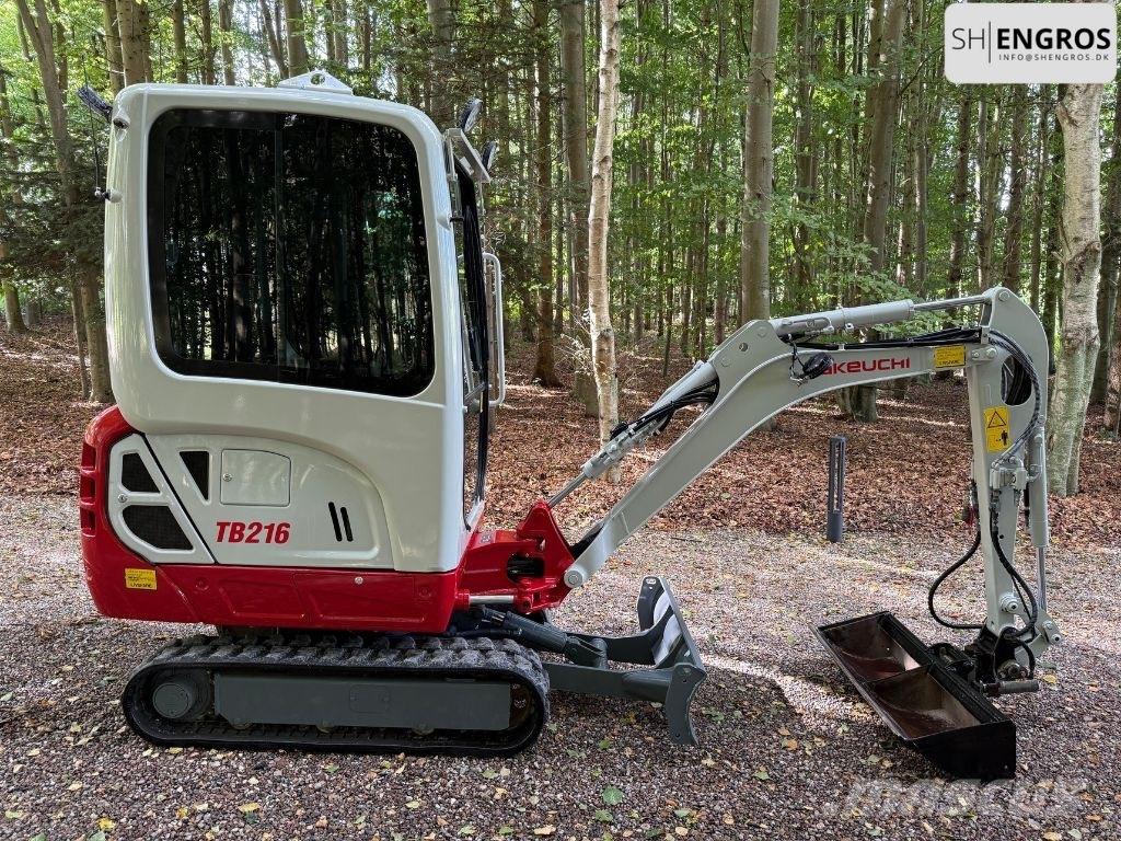 Takeuchi TB 216 Mini bageri < 7t
