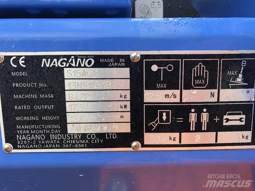 Nagano S15AUJ Teleskopske podizne platforme