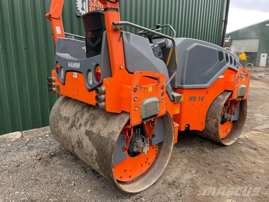 Hamm HD 14 VV Valjci sa duplim bubnjem