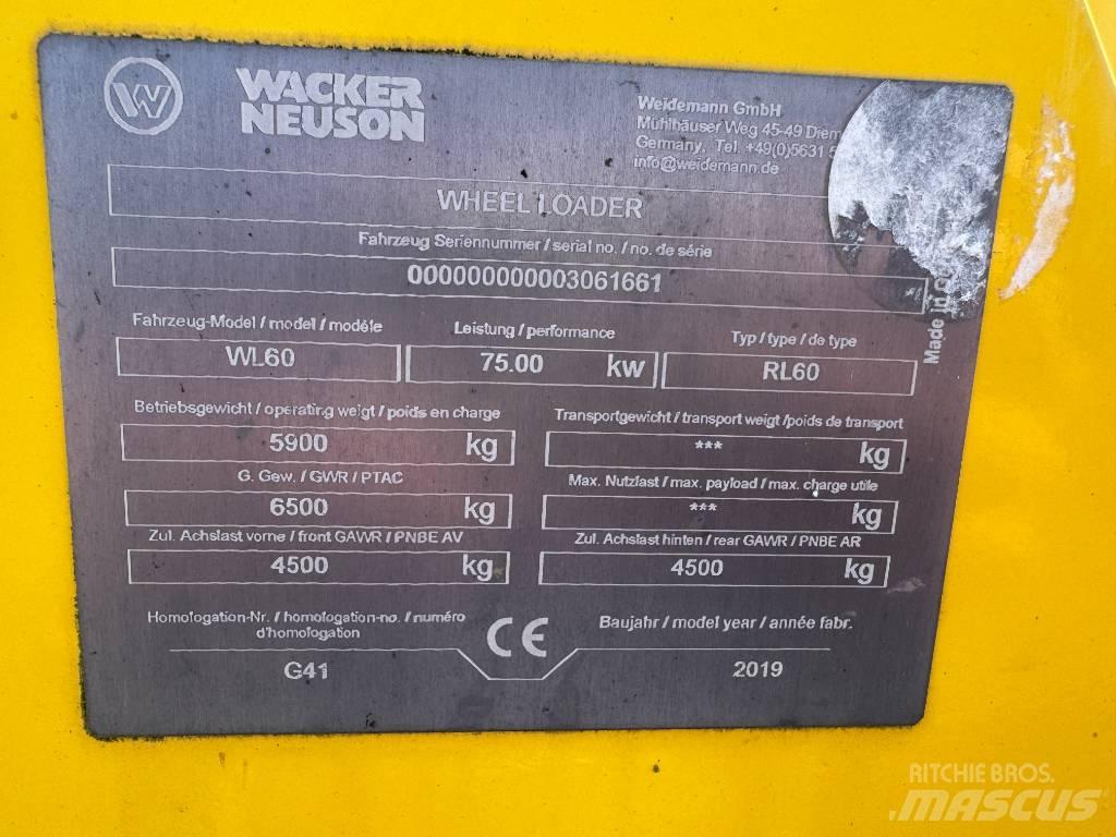 Wacker Neuson WL60 Utovarivači na točkove