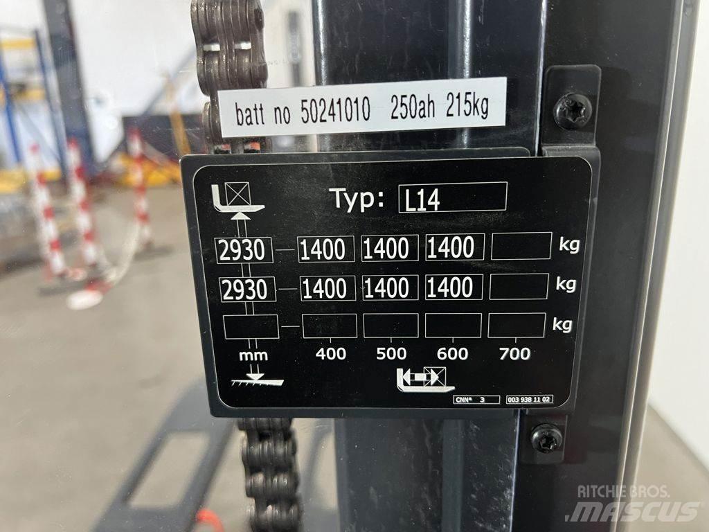 Linde L14 Ručni električni viljuškar