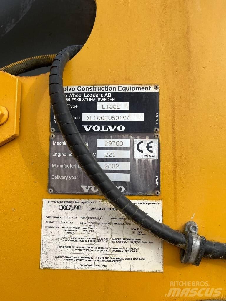 Volvo L 180 E Utovarivači na točkove