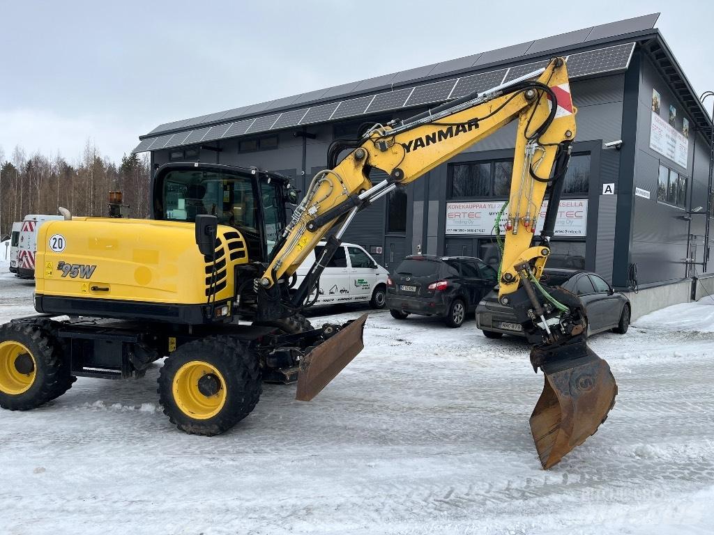 Yanmar B 95 W Bageri točkaši