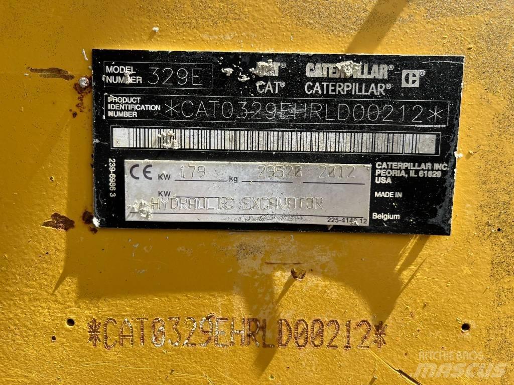 CAT 329 E LN Bageri guseničari