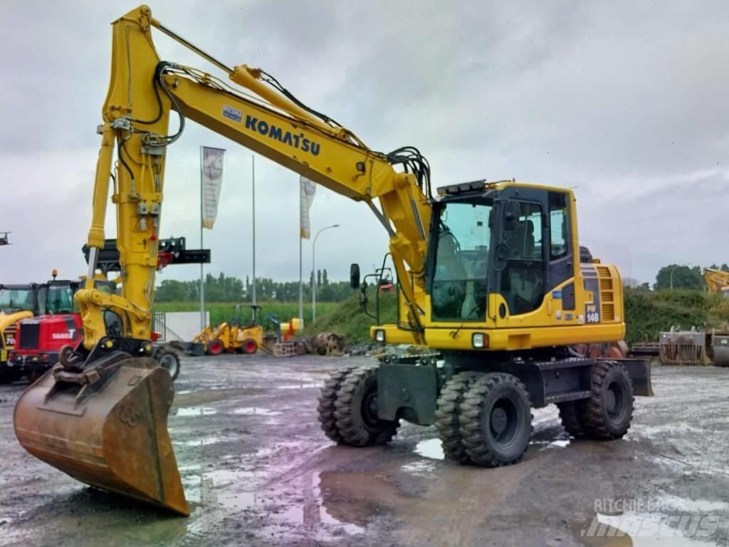 Komatsu PW148-8 Bageri točkaši