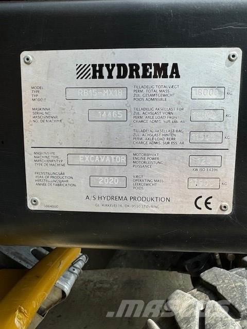 Hydrema MX18T4 Bageri točkaši