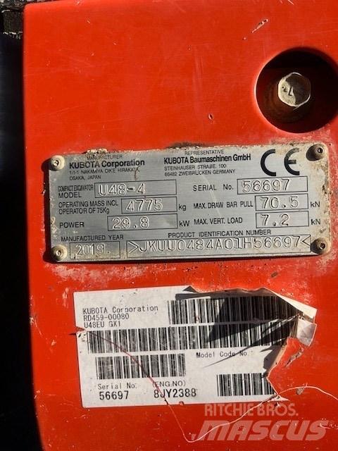Kubota U 48-4 Mini bageri < 7t