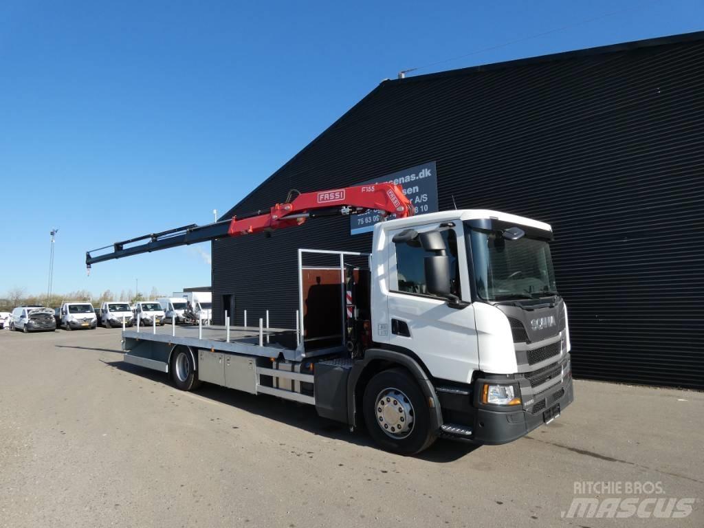 Scania P 220 Kamioni sa kranom