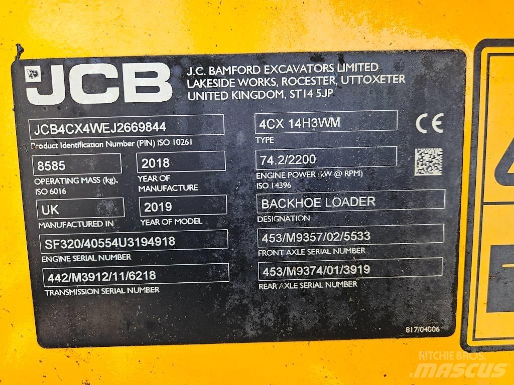 JCB 4 CX Eco Rovokopači