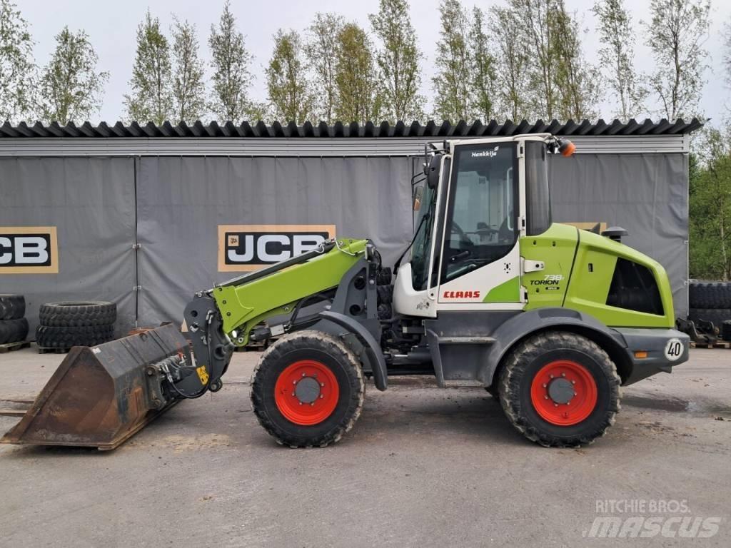 CLAAS 738T Teleskopski utovarivači točkaši