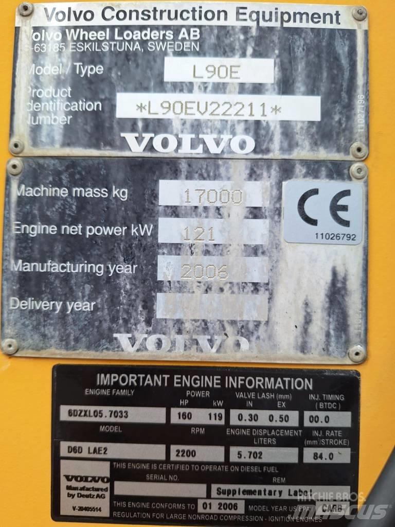 Volvo L 90 E Utovarivači na točkove