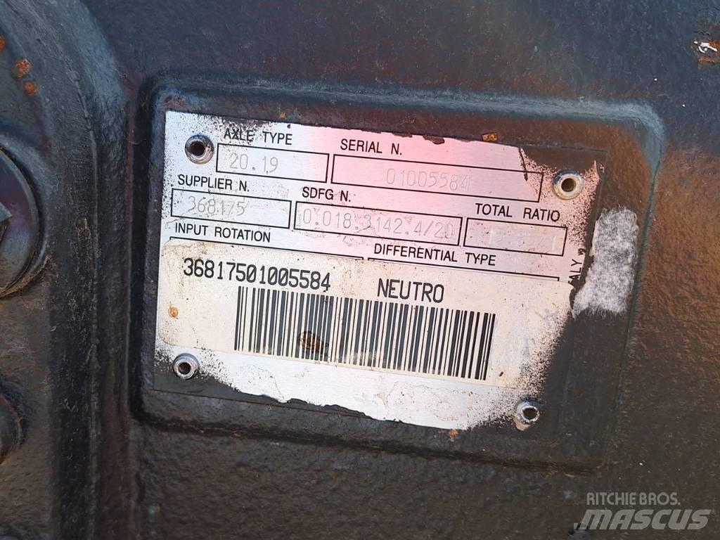 Carraro 20.19 Menjač