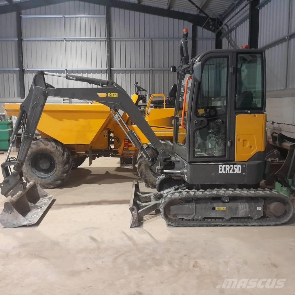 Volvo ECR 25 D Mini bageri < 7t