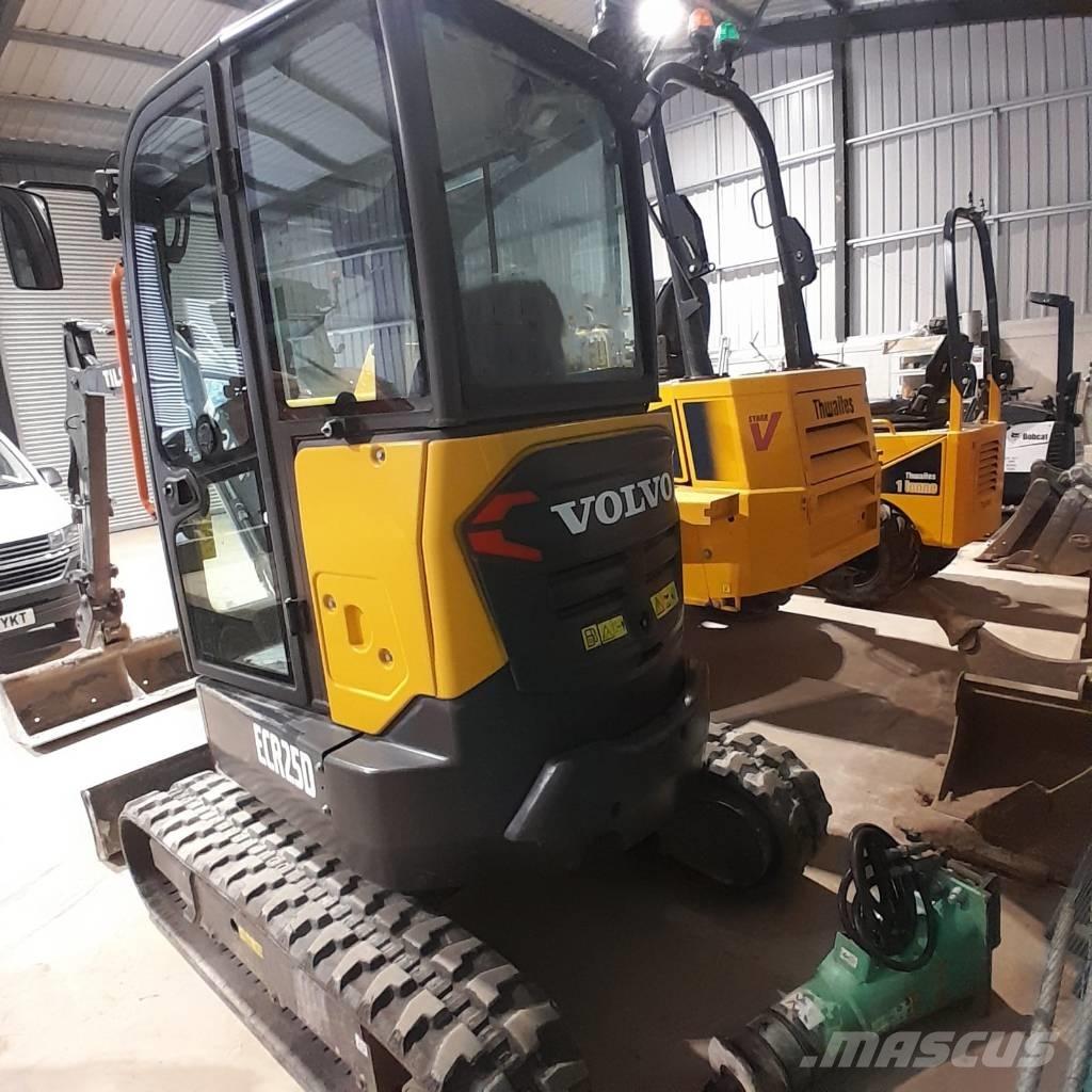 Volvo ECR 25 D Mini bageri < 7t