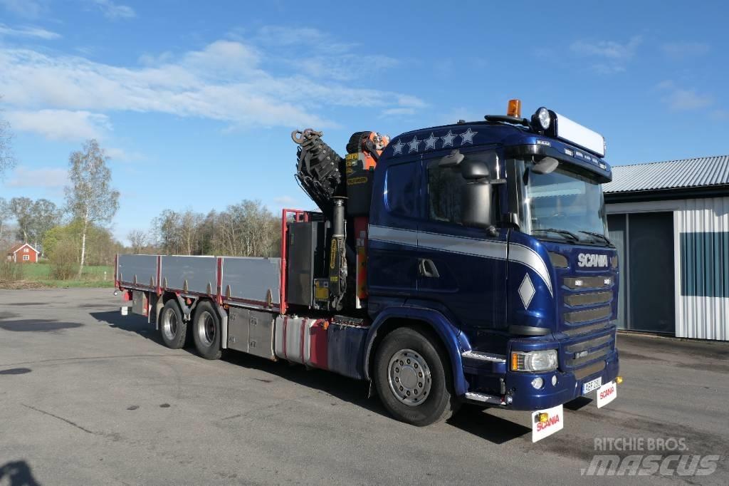 Scania G450 6x2 Kamioni sa kranom