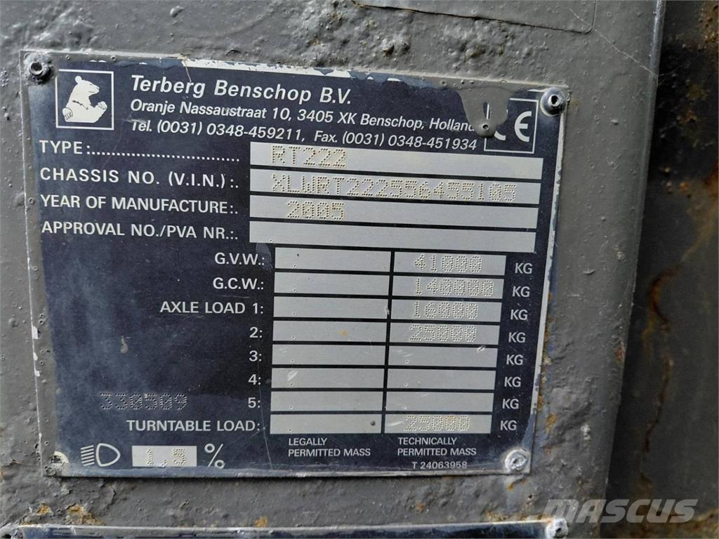 Terberg RT222 Ostalo