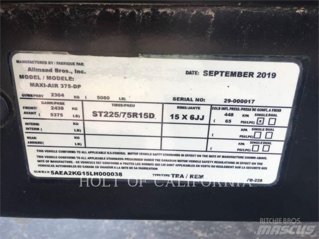 Allmand COMPRES375 Polovna mašina za sušenje kompresivnim vazduhom