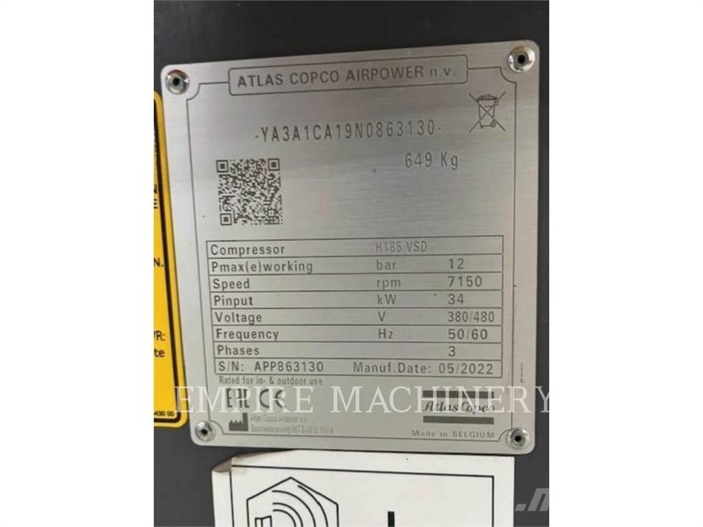 Atlas Copco H185 Kompresori