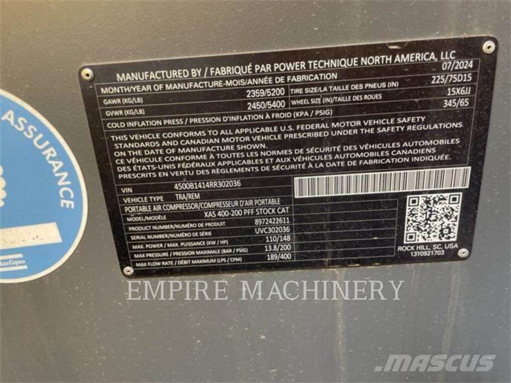 Atlas Copco XAS400CD Kompresori