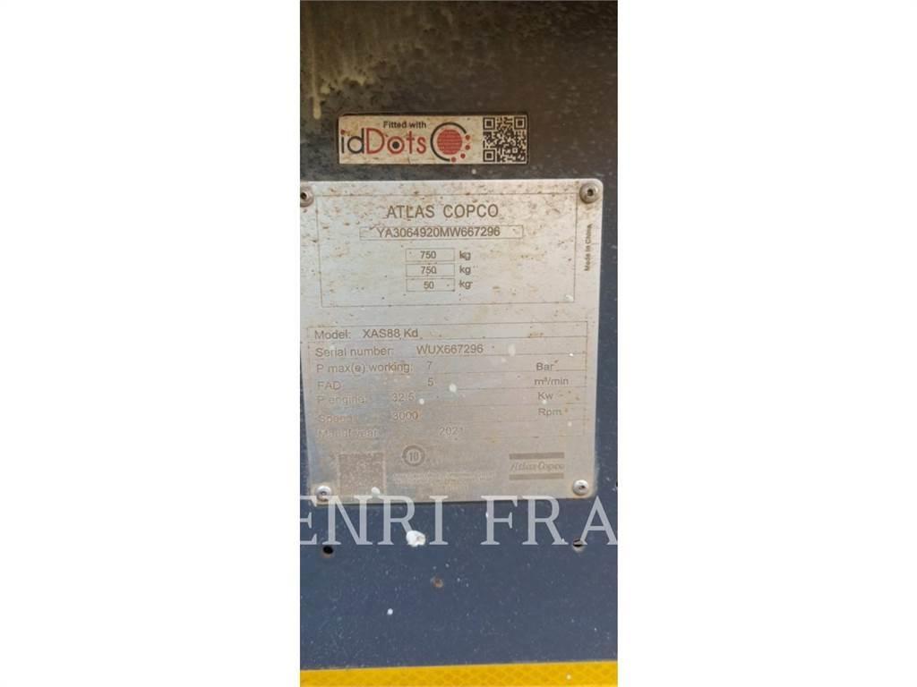 Atlas Copco XAS88KD Ostalo za građevinarstvo