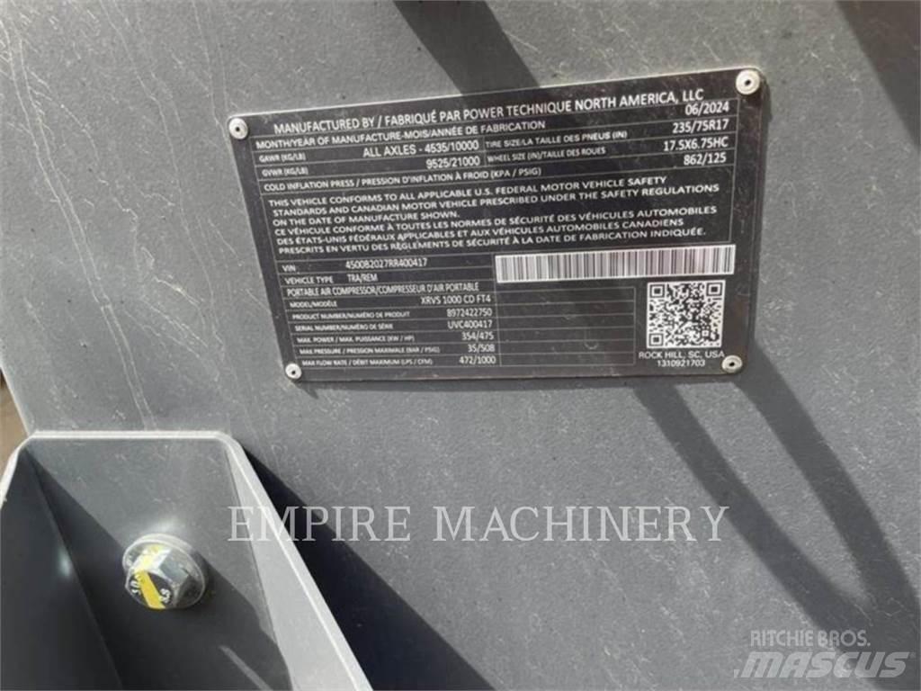Atlas Copco XRVS1000CD Kompresori