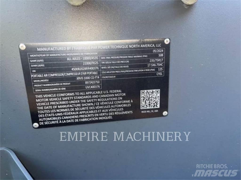 Atlas Copco XRVS1000CD Kompresori