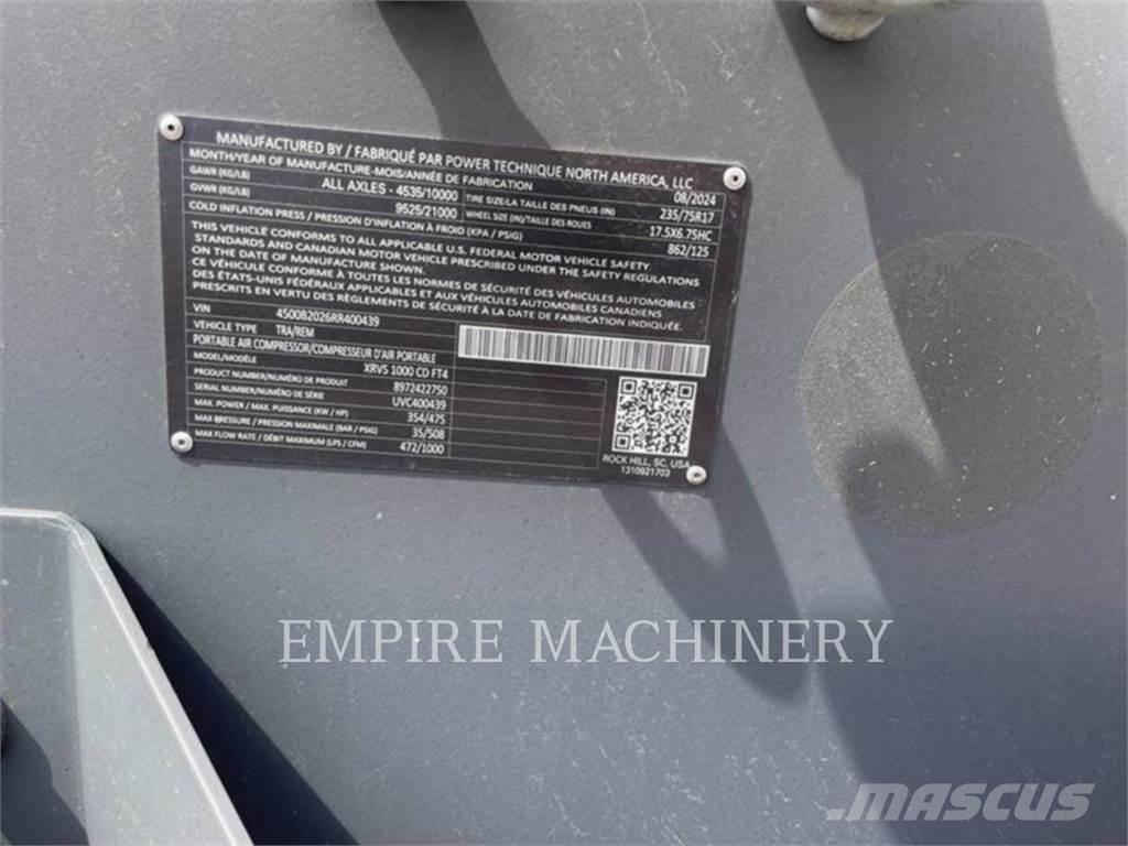 Atlas Copco XRVS1000CD Kompresori
